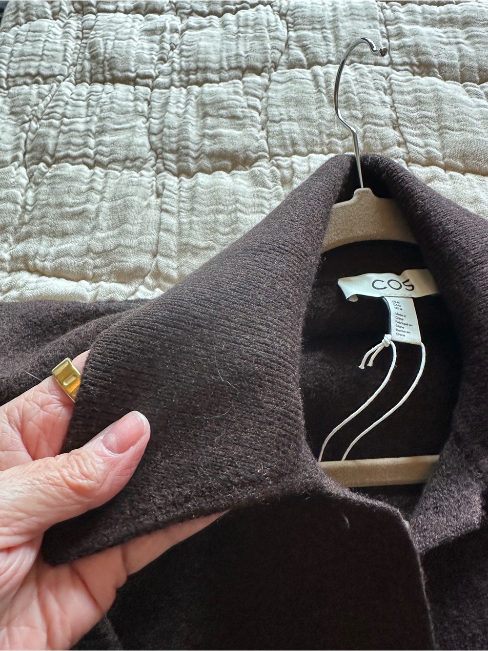 NWT COS deep brown jacket - Picture 6 of 11